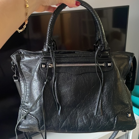 Rebecca Minkoff Black Leather Bag - Picture 3 of 10